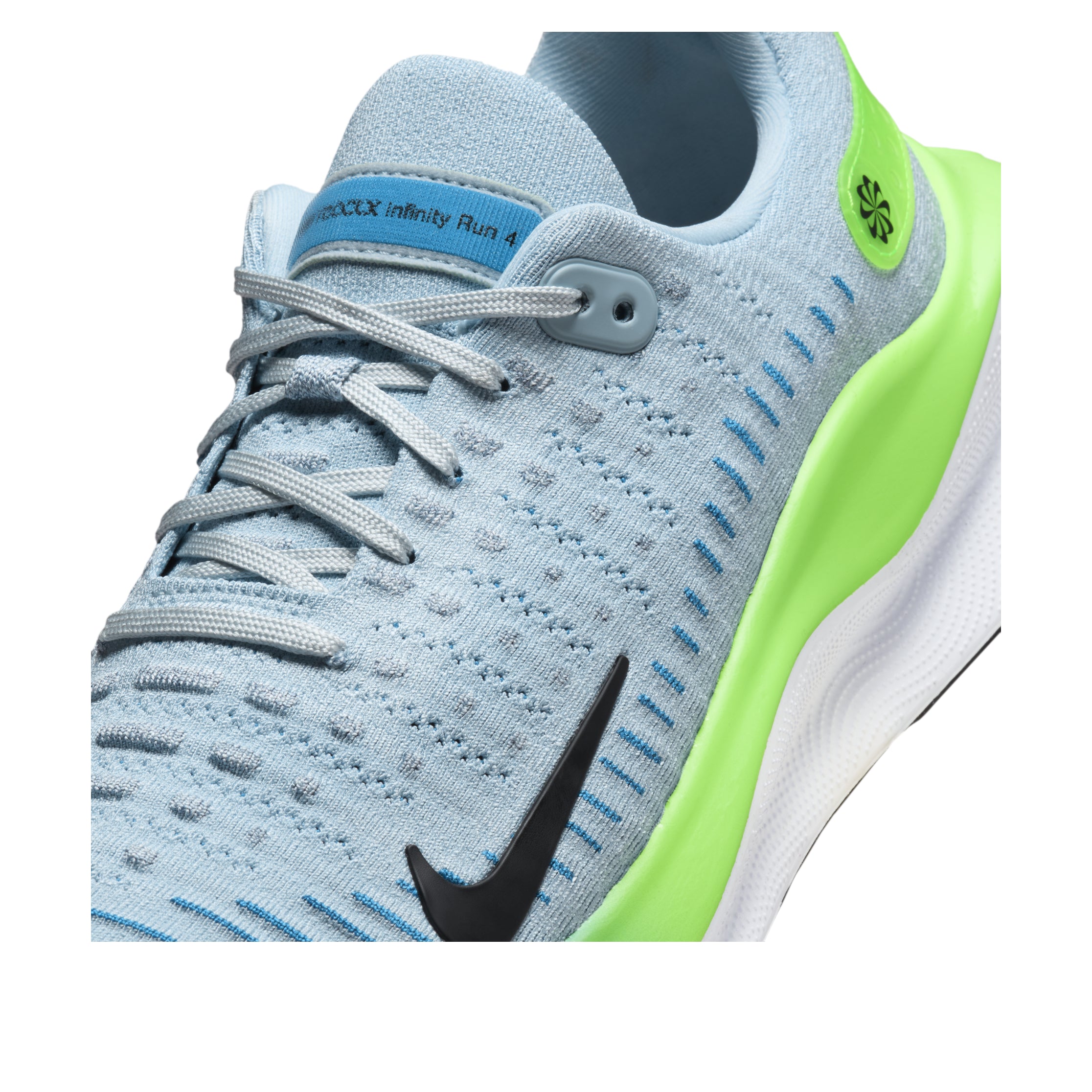 Nike ReactX Infinity Run 4 Light Armory Blue Lime 7 Nike ReactX Infinity Run 4 Light Armory Blue Lime