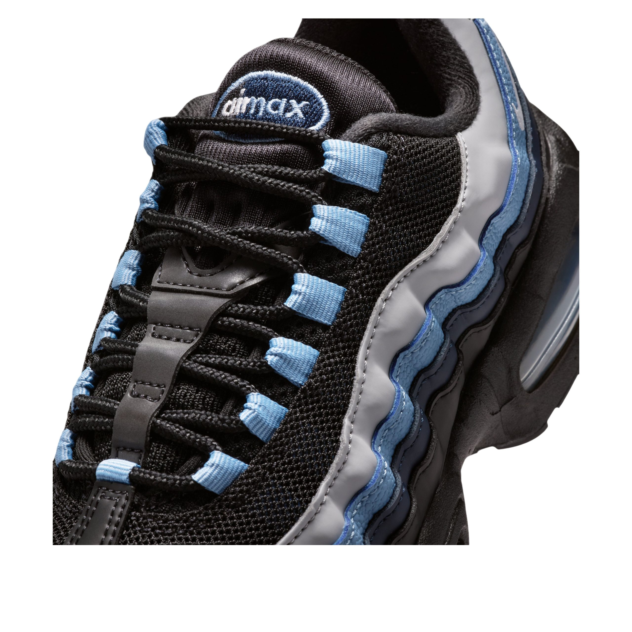 Nike Air Max 95 Black Smoke Grey Work Blue (GS) 9 Nike Air Max 95 Black Smoke Grey Work Blue (GS)