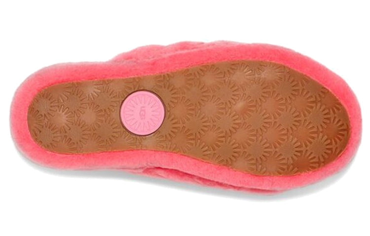 UGG Fluff Yeah Slide Pink Rose (Womens) 9 UGG Fluff Yeah Slide Pink Rose (Womens)