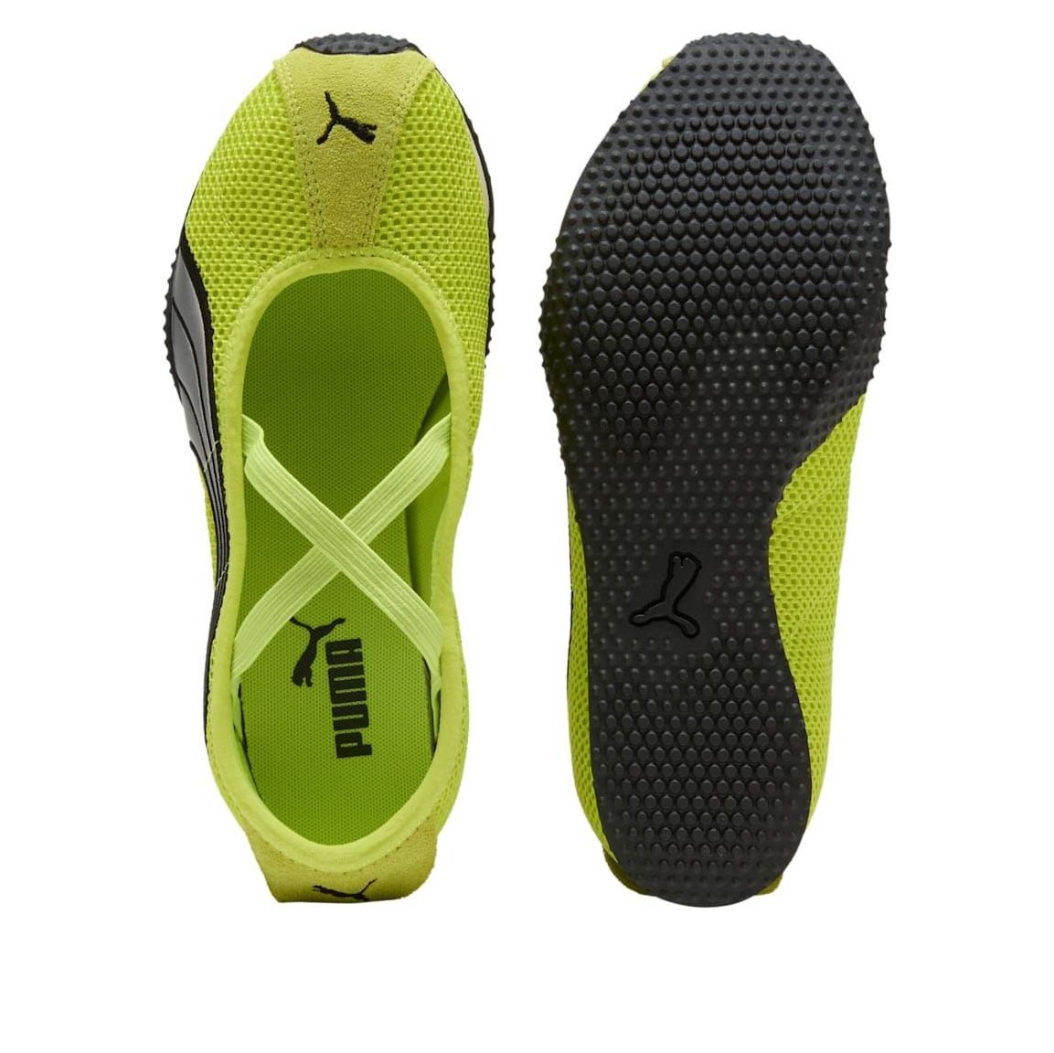 Puma H-Street Ballet Lime Smash Silver (Womens) 7 Puma H-Street Ballet Lime Smash Silver (Womens)