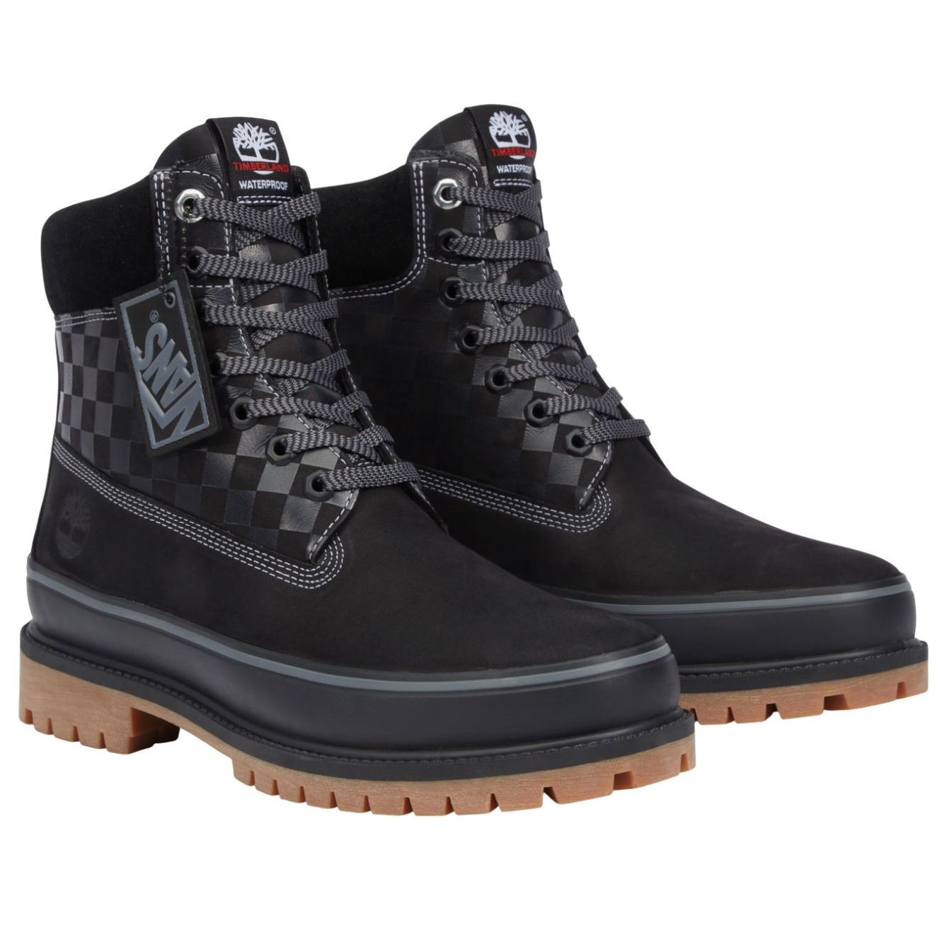 Timberland 6" Premium Boot Vans Black 6 Timberland 6" Premium Boot Vans Black