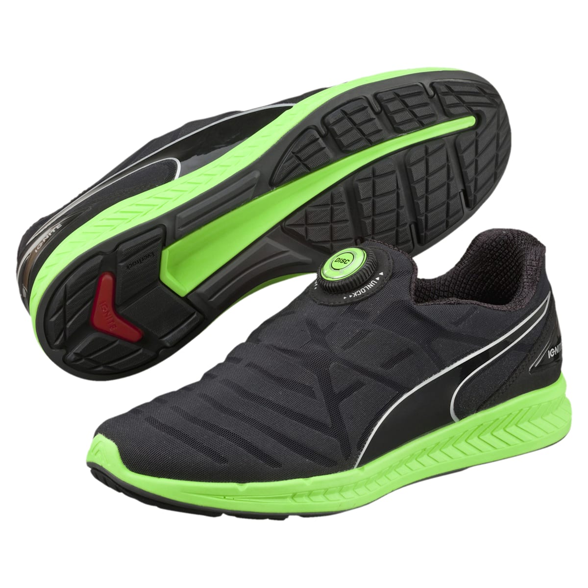 Puma Ignite Disc Black Green Gecko 5 Puma Ignite Disc Black Green Gecko