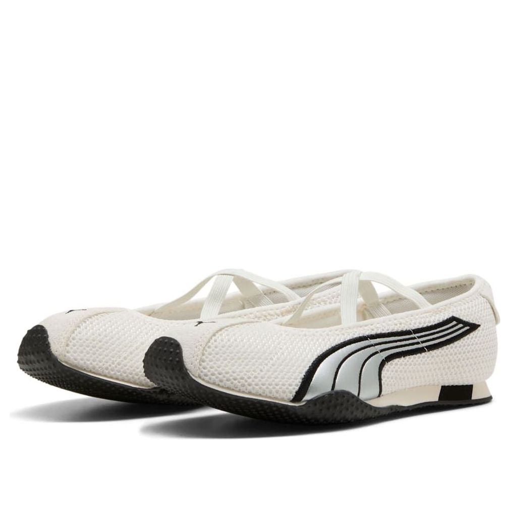 Puma H-Street Ballet Warm White Silver (Womens) 8 Puma H-Street Ballet Warm White Silver (Womens)