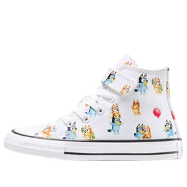 Converse Chuck Taylor All Star EasyOn Hi Bluey All Over Print White (PS)