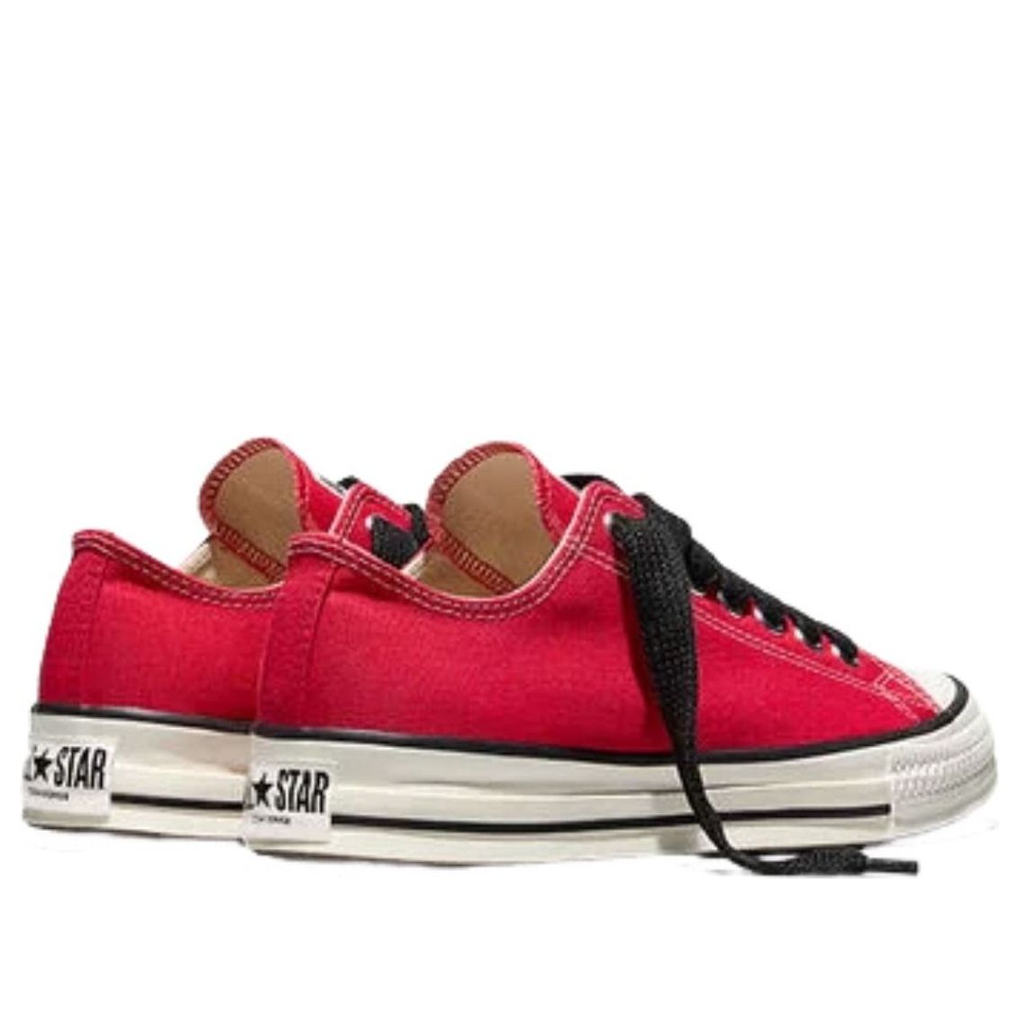 Converse Chuck Taylor All Star Throwback Low Red Vintage White 7 Converse Chuck Taylor All Star Throwback Low Red Vintage White