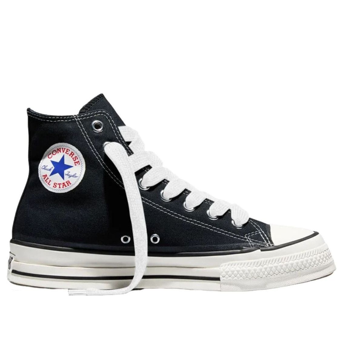 Converse Chuck Taylor All Star Throwback Hi Black Vintage White 7 Converse Chuck Taylor All Star Throwback Hi Black Vintage White