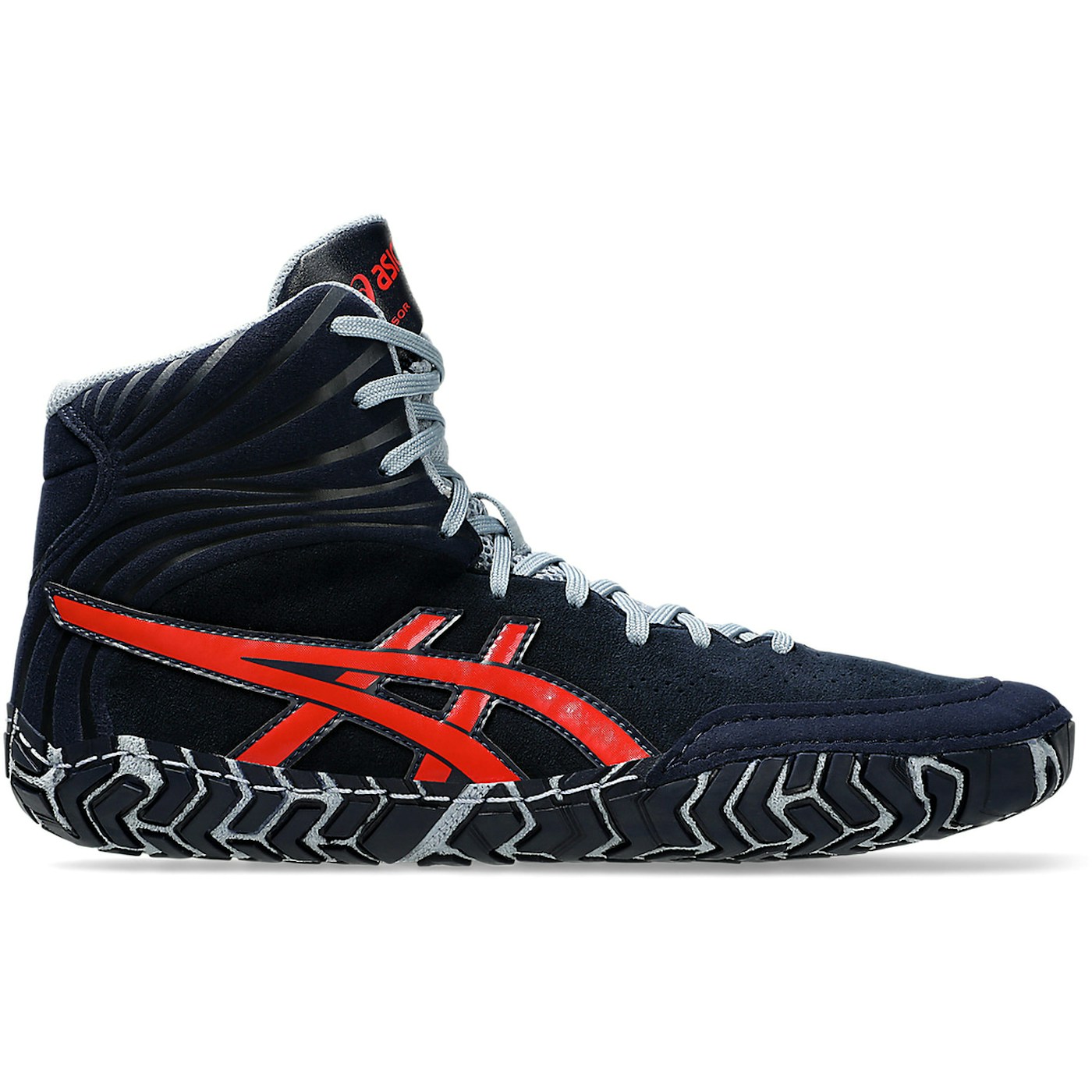 ASICS Aggressor 5 Midnight Classic Red 3 ASICS Aggressor 5 Midnight Classic Red