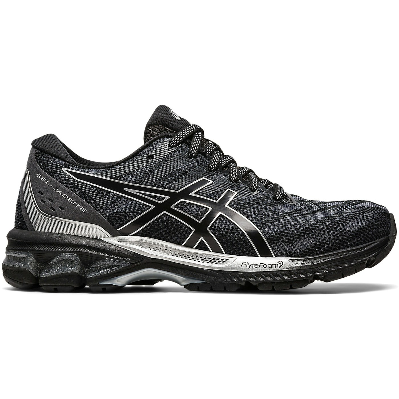 ASICS Gel-Jadeite Black Pure Silver (Womens) 3 ASICS Gel-Jadeite Black Pure Silver (Womens)