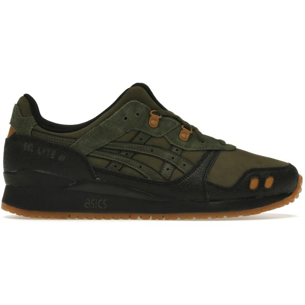 ASICS Gel-Lyte III Olive Canvas Black