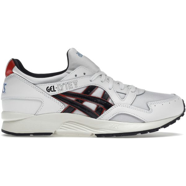 ASICS Gel-Lyte V White Black Red