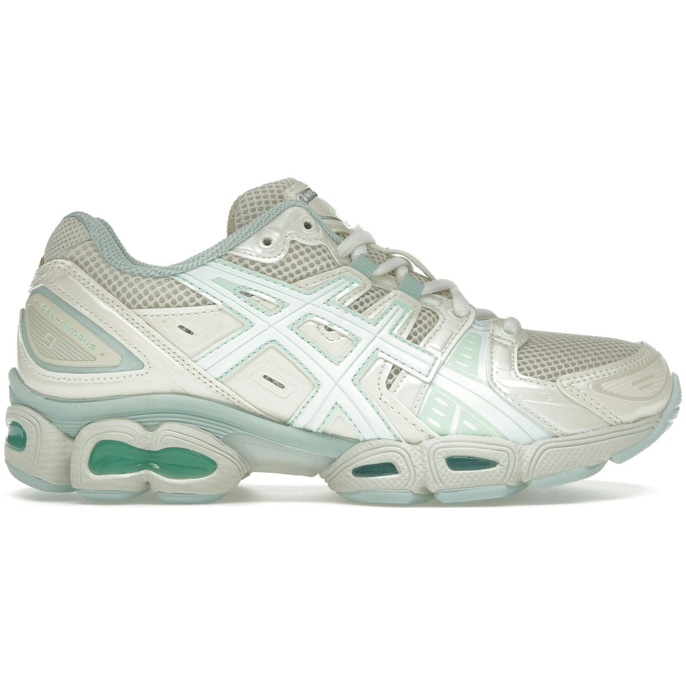 ASICS Gel-Nimbus 9 Vanilla White (Womens) 2 ASICS Gel-Nimbus 9 Vanilla White (Womens)