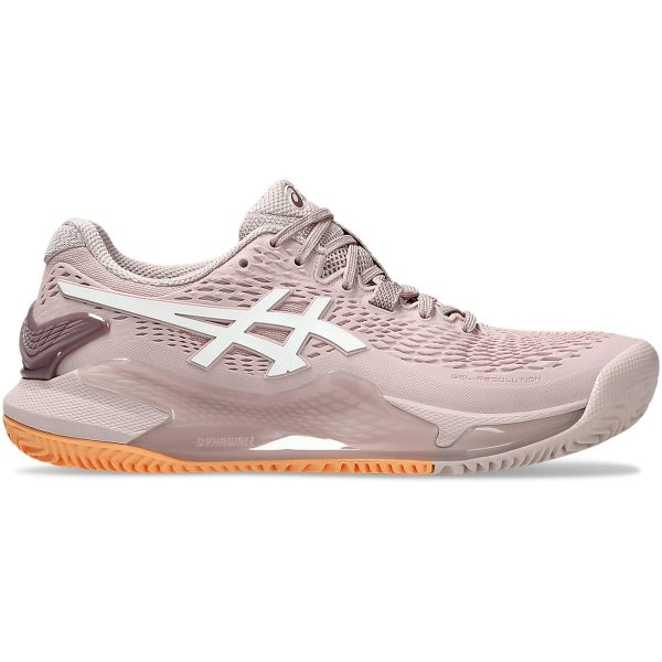 ASICS Gel-Resolution 9 Clay Watershed Rose White (Womens)