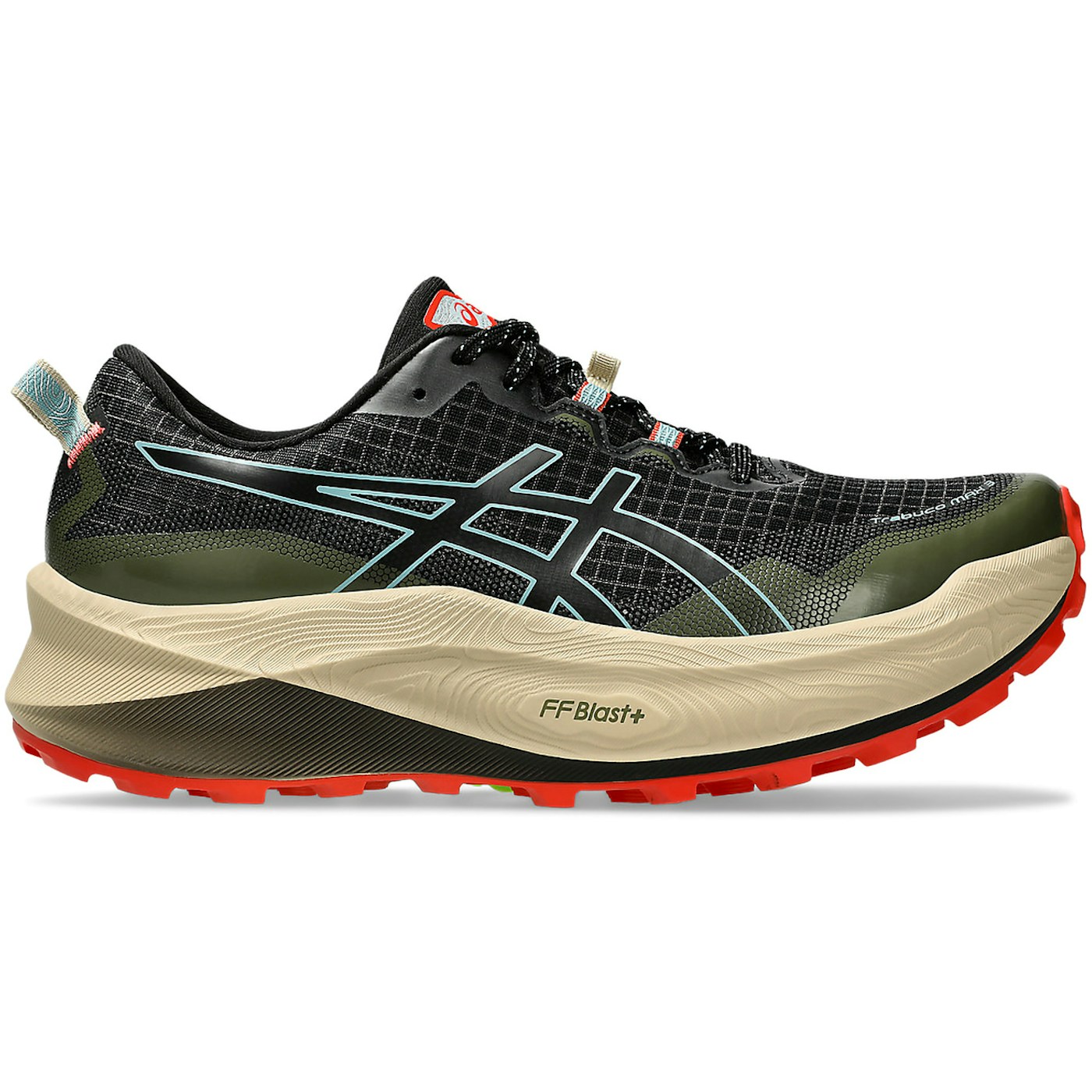 ASICS Trabuco Max 3 Black Smoke Blue
