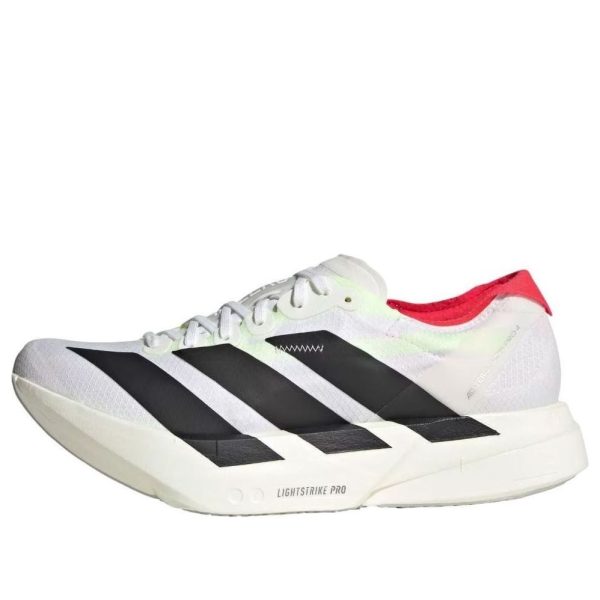 adidas Adizero Adios Pro 4 White Black Red (Womens)