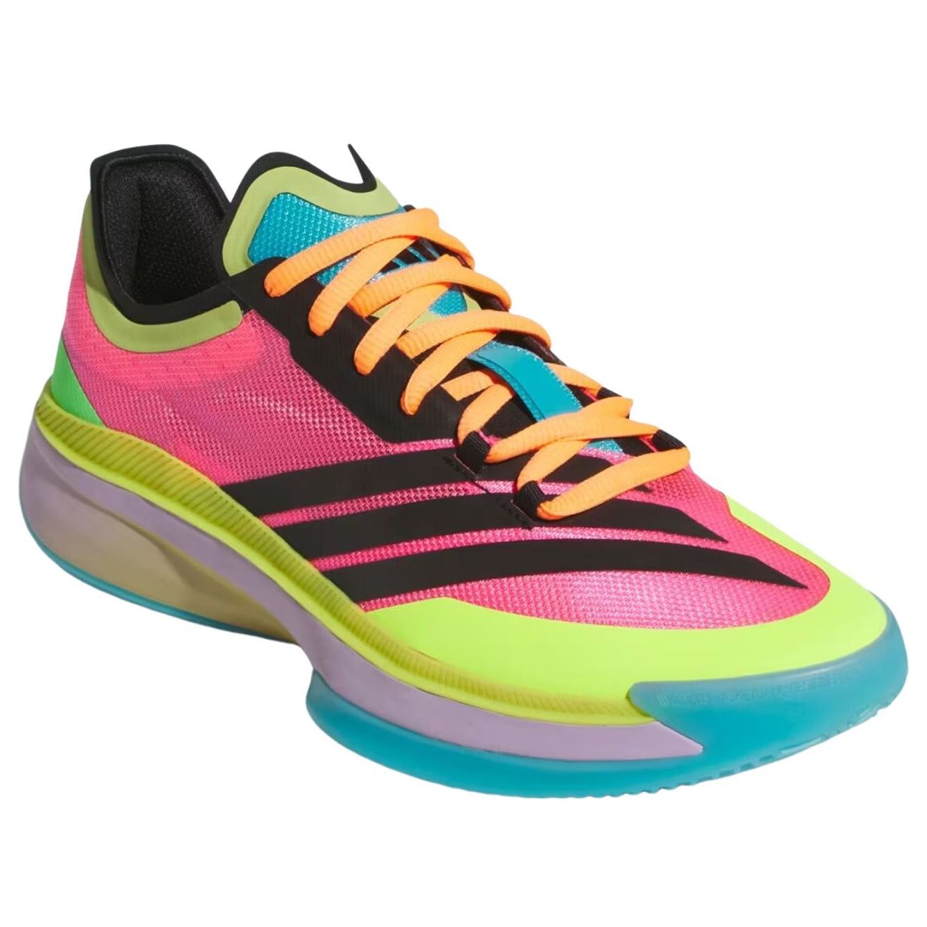 adidas Adizero Select 3.0 Low Lucid Pink Preloved Lime