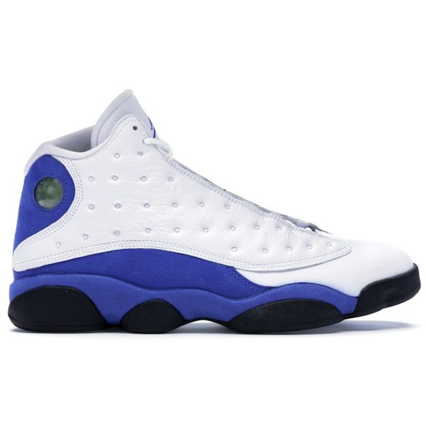 Jordan 13 Retro White Hyper Royal Black