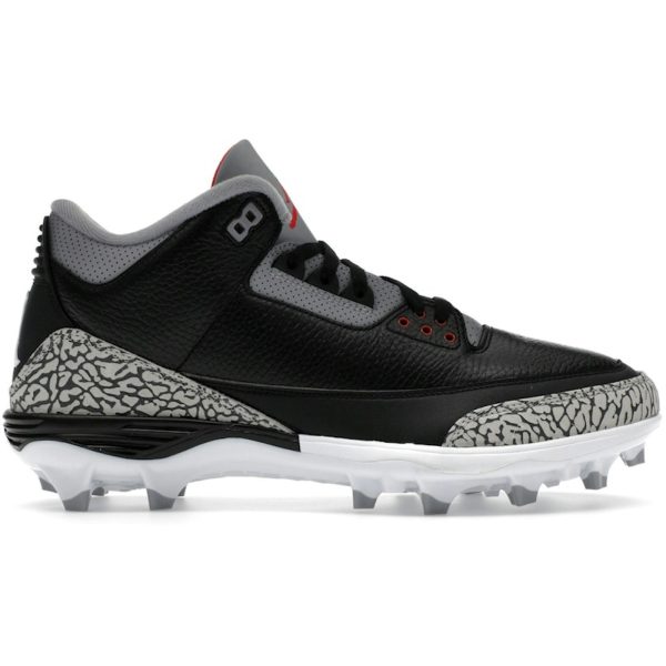 Jordan 3 Mid Retro TD Black Cement