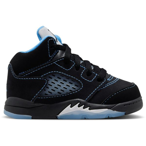 Jordan 5 Retro Black University Blue (2026) (TD)