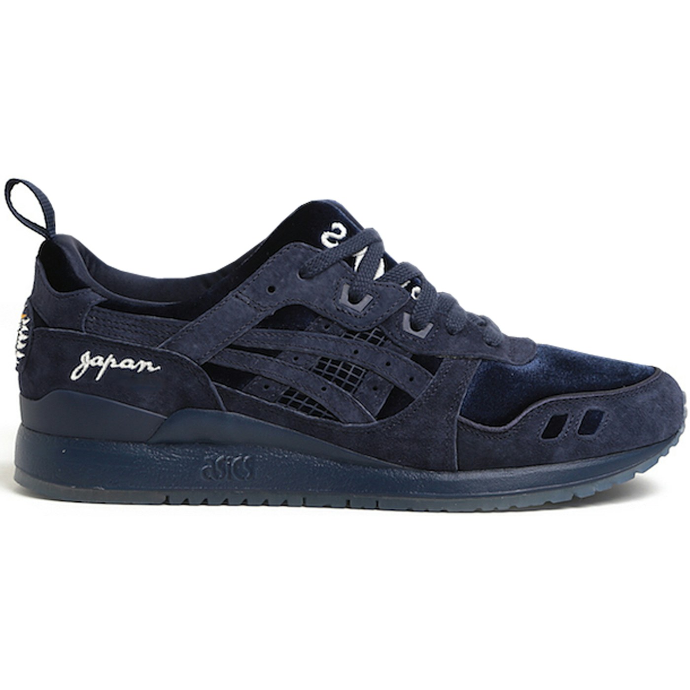 ASICS Gel-Lyte III Beams x mita sneakers Souvenir Jacket Navy 2 ASICS Gel-Lyte III Beams x mita sneakers Souvenir Jacket Navy