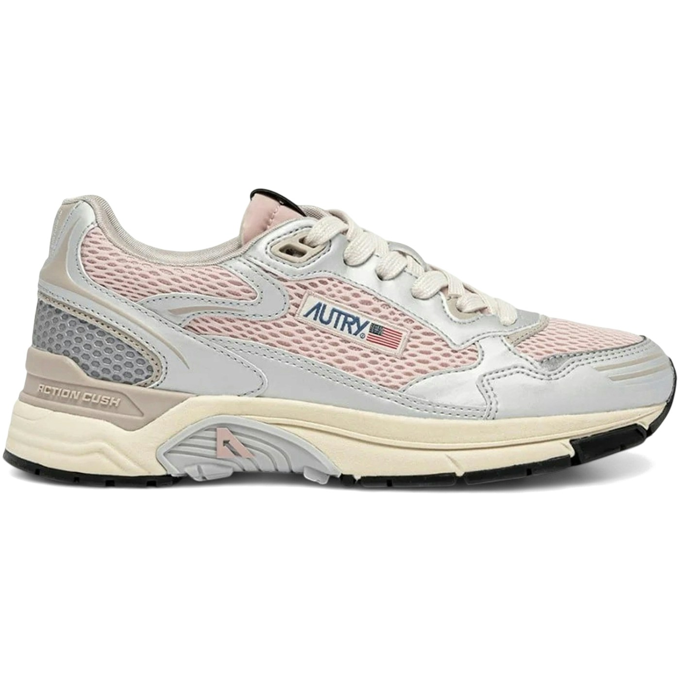 Autry Hyperway Silver Powder Feather Gray (Womens)