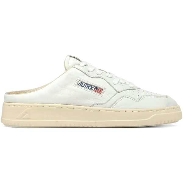 Autry Medalist Mule White (Womens)