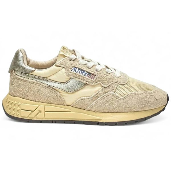 Autry Reelwind Low Sand Metallic Silver (Womens)