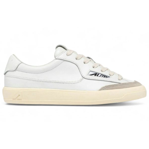 Autry Windscape Low White Leather (Womens)