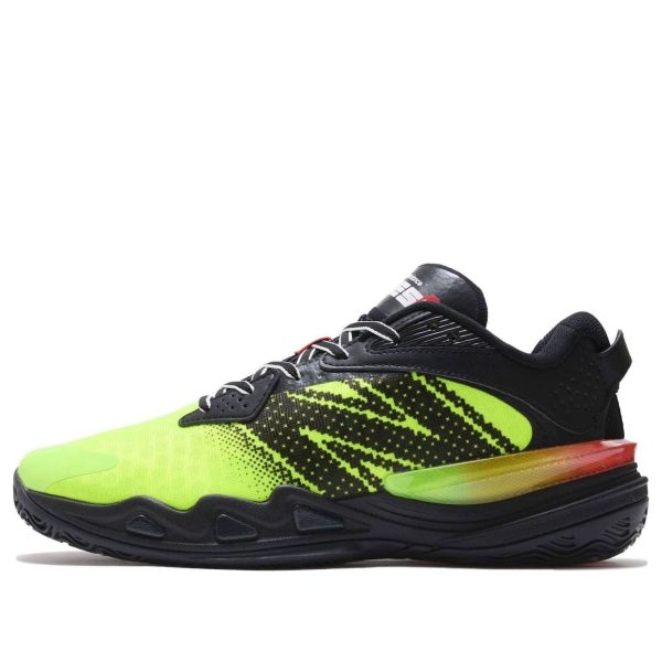 New Balance BB Hesi Low v2 Pixel Green Black Neo Flame