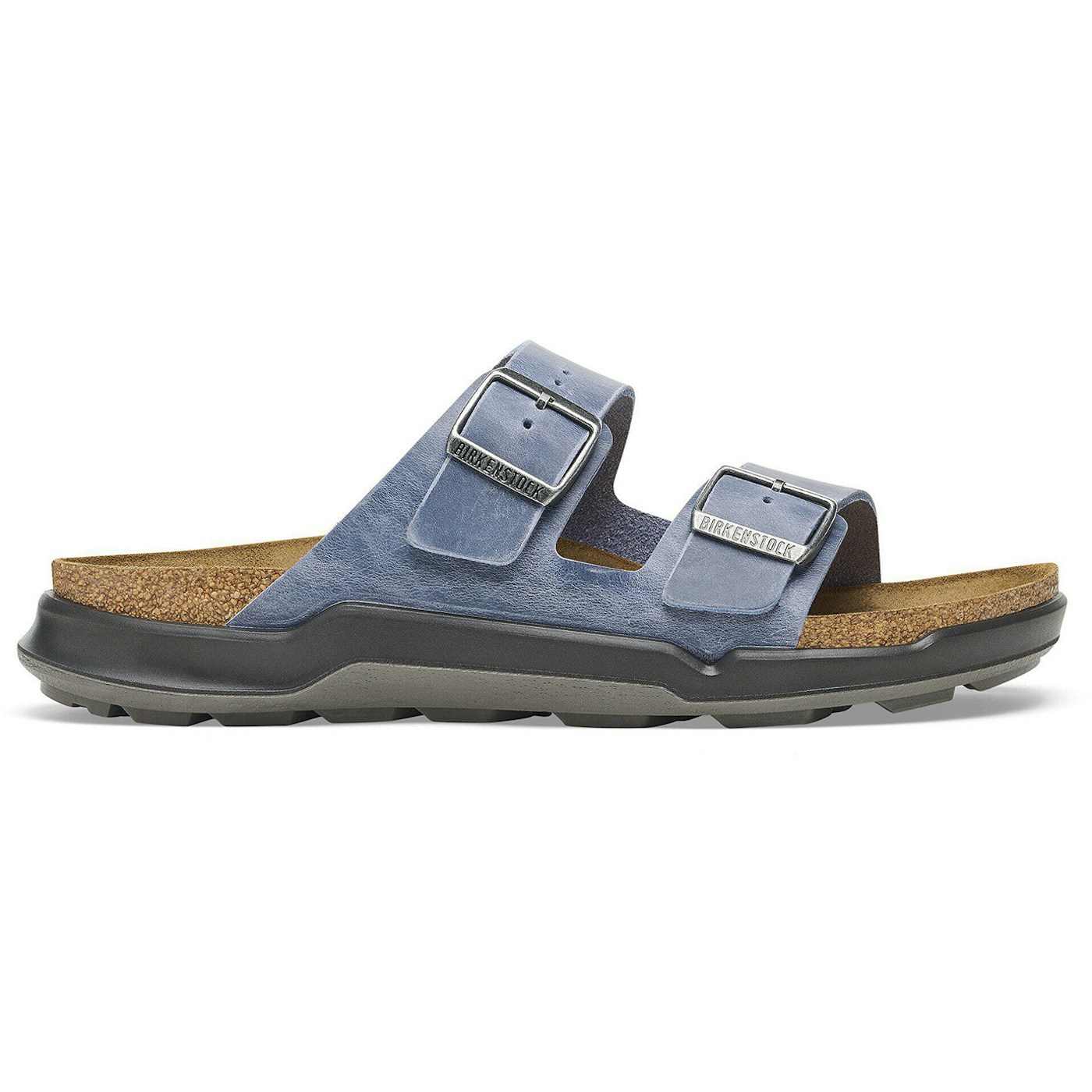 Birkenstock Arizona Crosstown Oiled Leather Elemental Blue 2 Birkenstock Arizona Crosstown Oiled Leather Elemental Blue