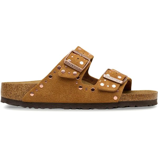 Birkenstock Arizona Rivets Suede Mink