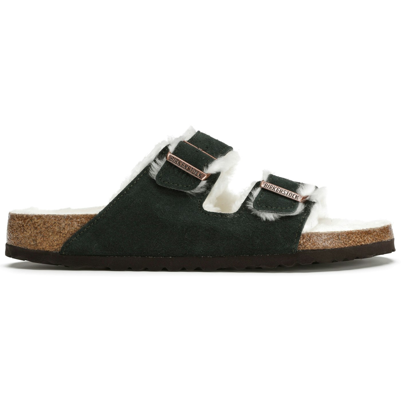 Birkenstock Arizona Shearling Kith Green 2 Birkenstock Arizona Shearling Kith Green