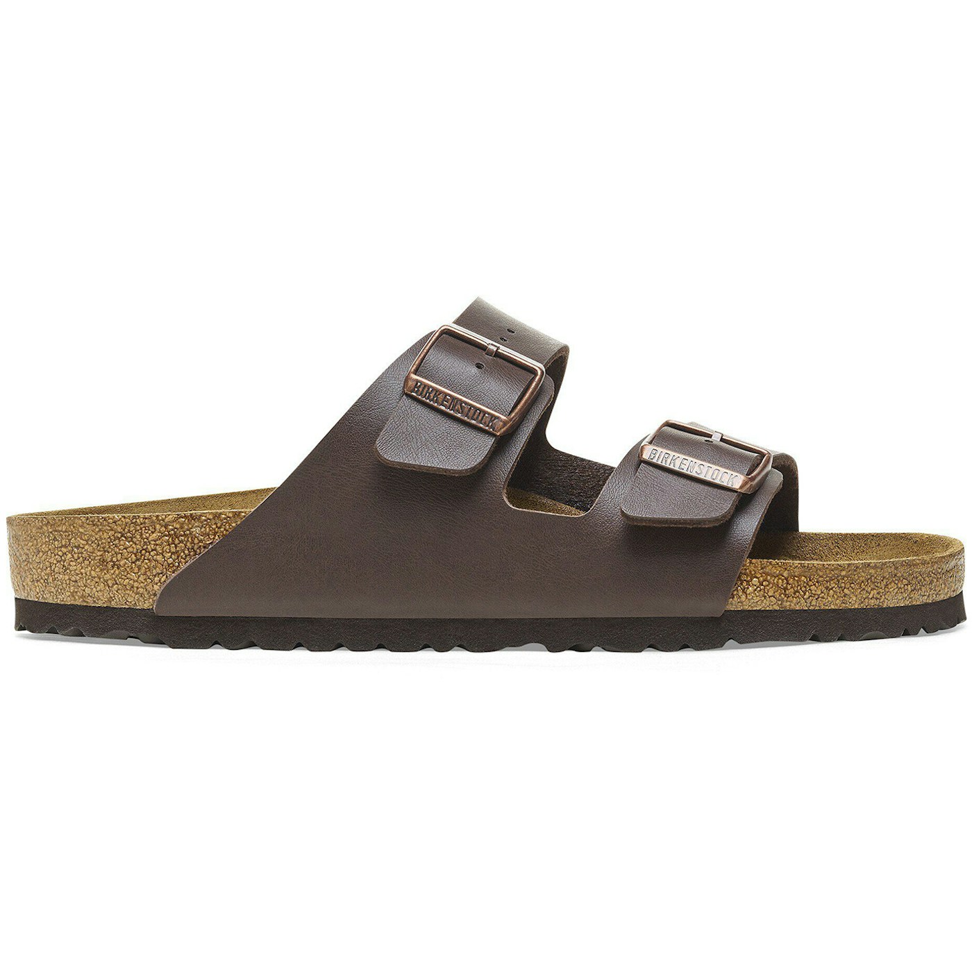 Birkenstock Arizona Soft Footbed Birko-Flor Dark Brown 2 Birkenstock Arizona Soft Footbed Birko-Flor Dark Brown