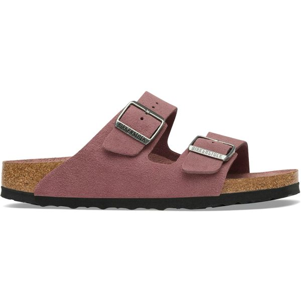 Birkenstock Arizona Soft Footbed Suede Leather Pepper