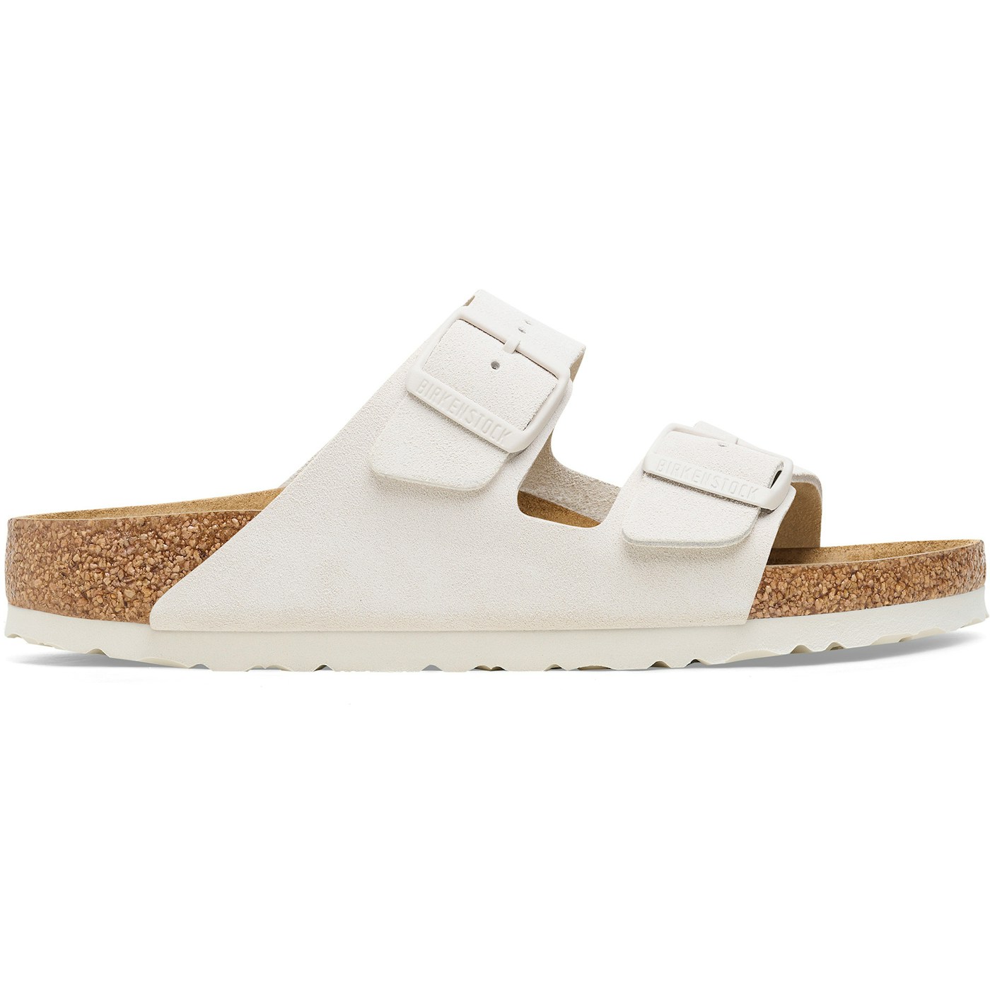 Birkenstock Arizona Suede Antique White (Womens) 3 Birkenstock Arizona Suede Antique White (Womens)
