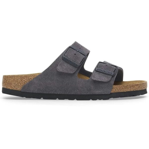 Birkenstock Arizona Suede Leather Velvet Grey