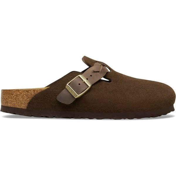 Birkenstock Boston Braided Suede Carafe