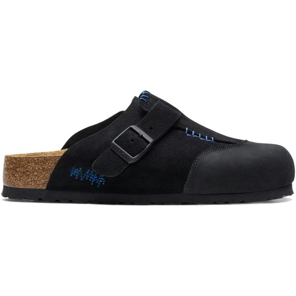 Birkenstock Boston Cap Suede ADERERROR Black