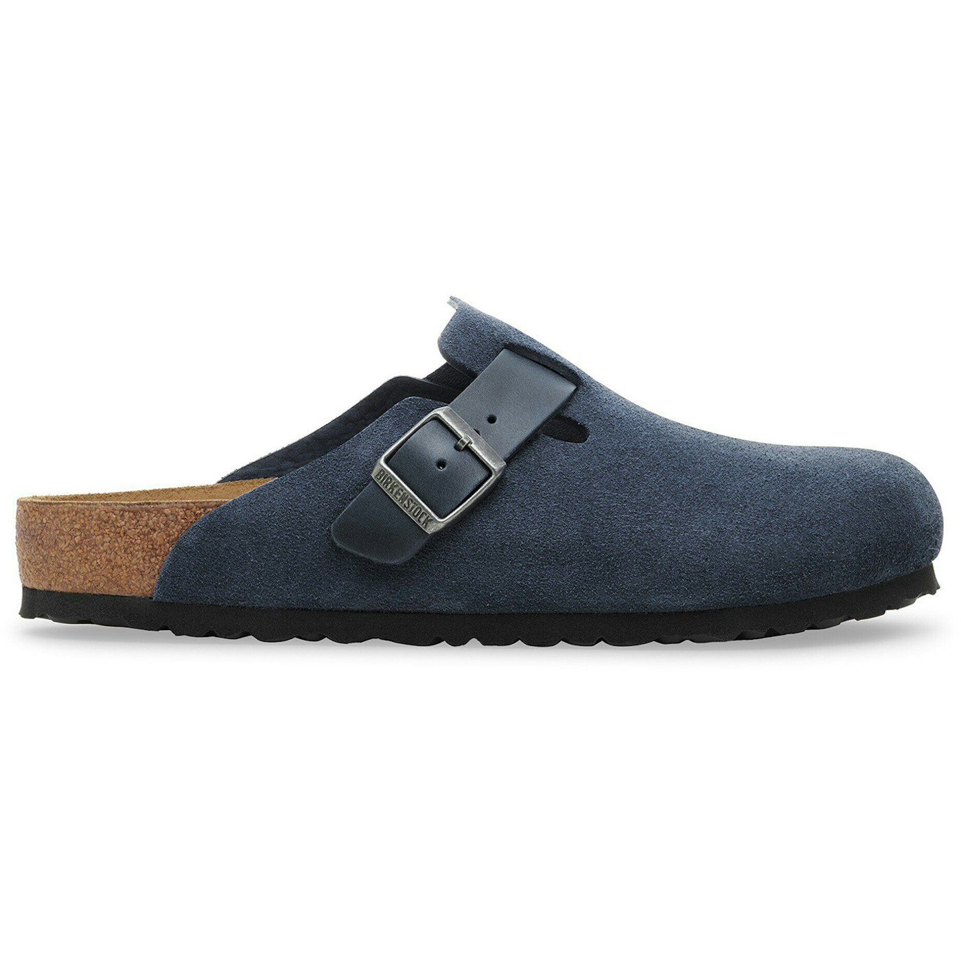 Birkenstock Boston Mixed Leather New Navy