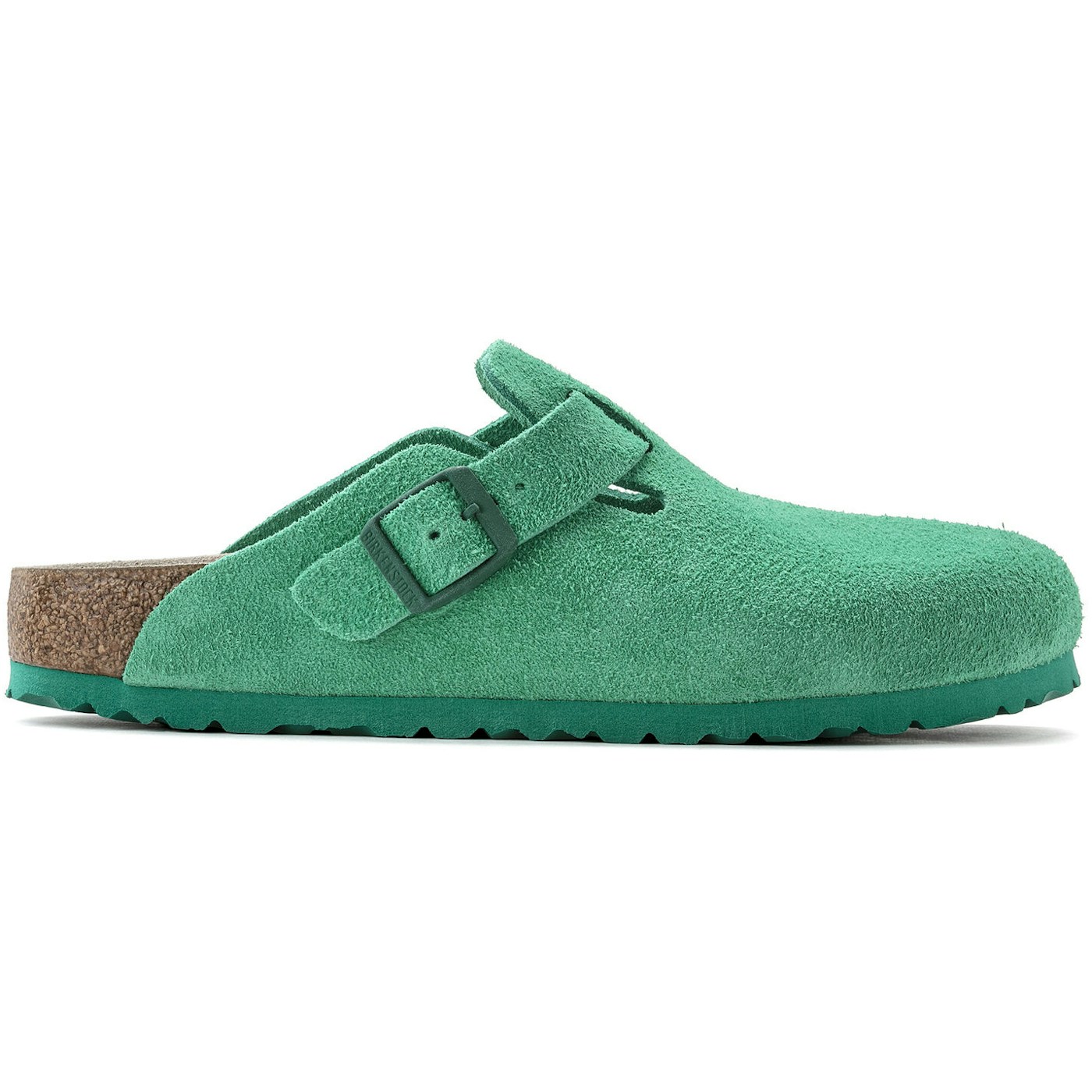 Birkenstock Boston Suede Bold Green 1 Birkenstock Boston Suede Bold Green