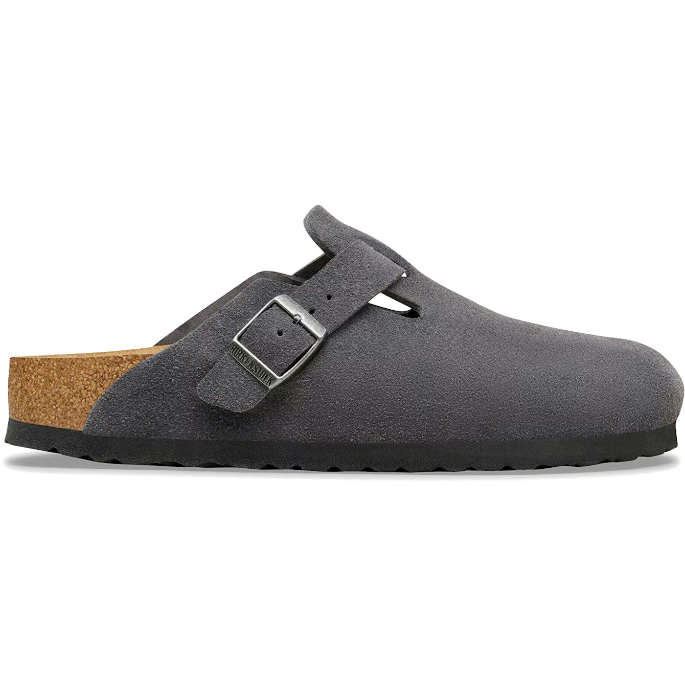 Birkenstock Boston Suede Charcoal