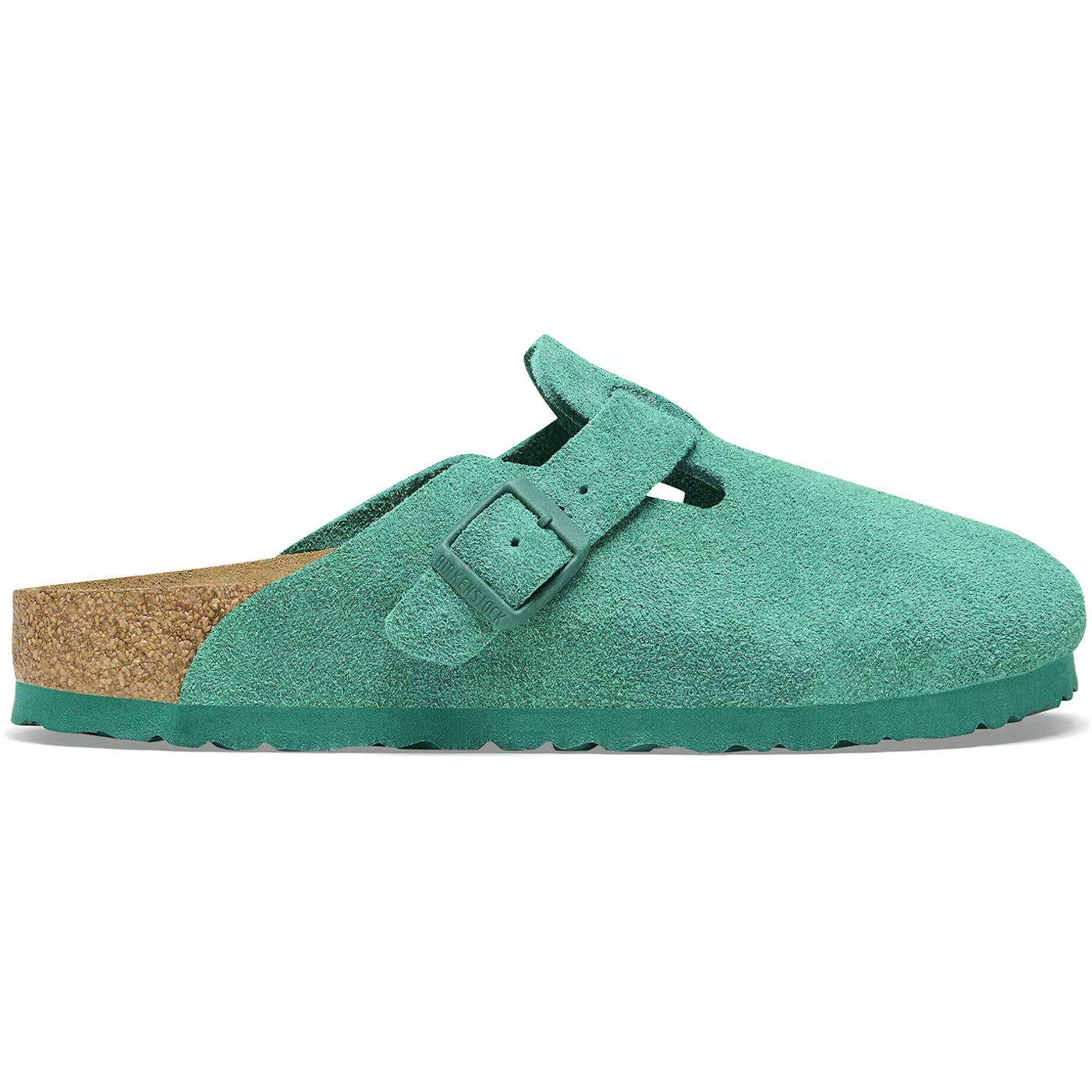 Birkenstock Boston Suede Digital Green