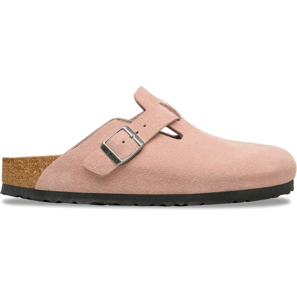 Birkenstock Boston Suede Pink Clay