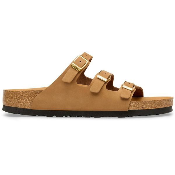 Birkenstock Florida Fresh Nubuck Leather Mink