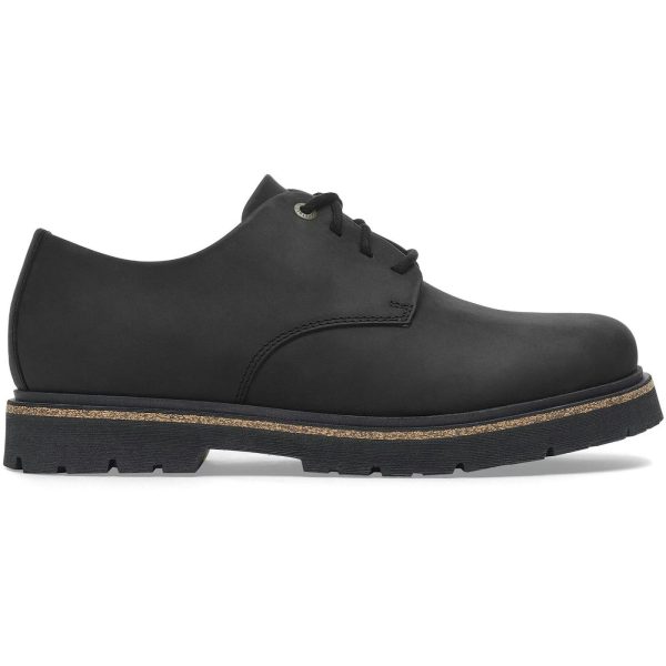 Birkenstock Highwood Lace Low Oiled Leather Black