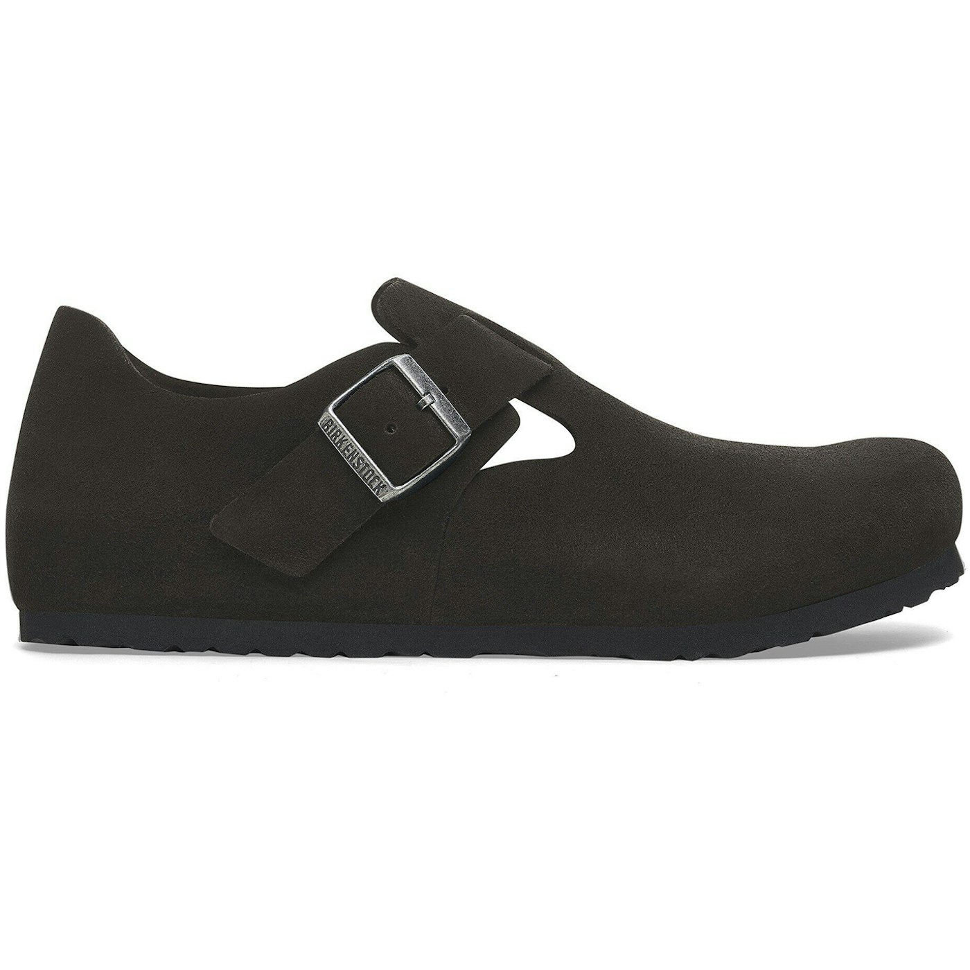 Birkenstock London Suede Leather Black 3 Birkenstock London Suede Leather Black