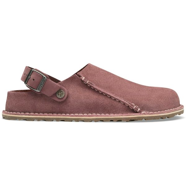 Birkenstock Lutry Premium Suede Pepper