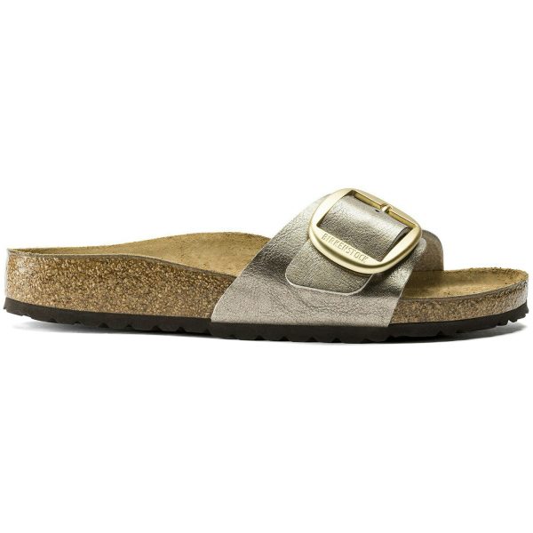 Birkenstock Madrid Big Buckle Birko-Flor Graceful Taupe