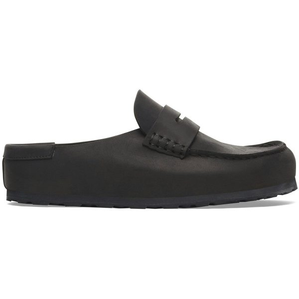 Birkenstock Naples Wrapped Oiled Leather Black