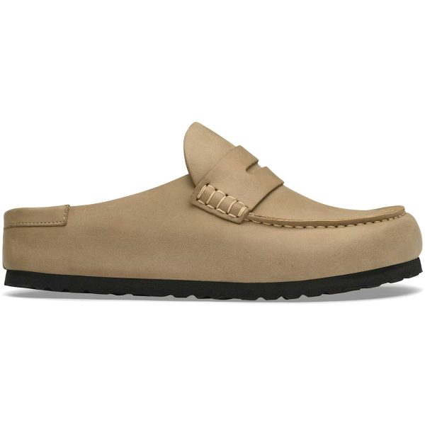 Birkenstock Naples Wrapped Oiled Leather Tobacco Brown