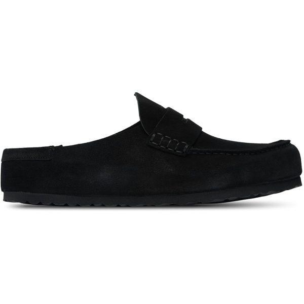 Birkenstock Naples Wrapped Suede Leather Black